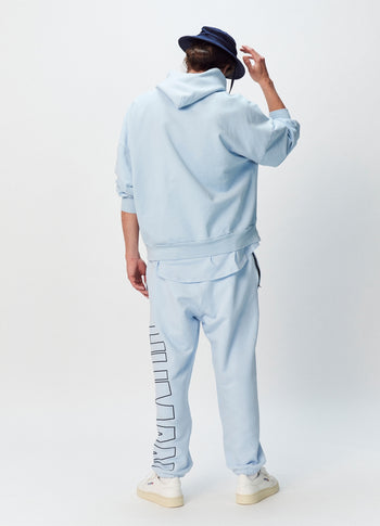 Chris fleece jogger | sky blue