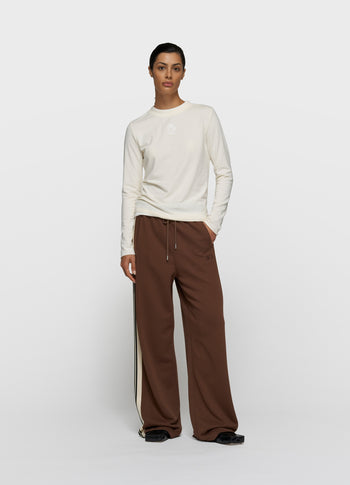 double long sleeve tee | pearl