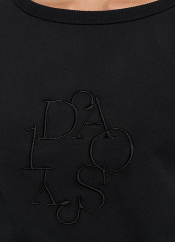 easy logo sweater | black