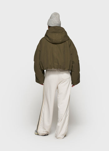 the queen parka | dark olive