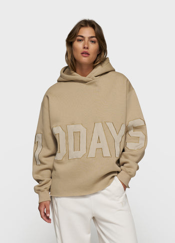 statement logo hoodie | earth