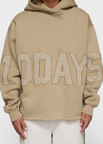 statement logo hoodie | earth