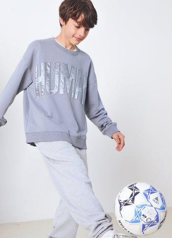 human sweater kids | la blue