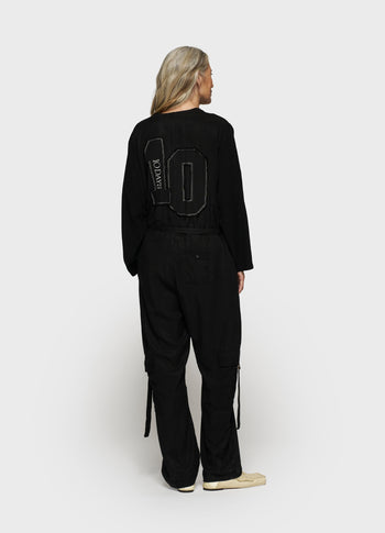 comfort jumpsuit tencel | black