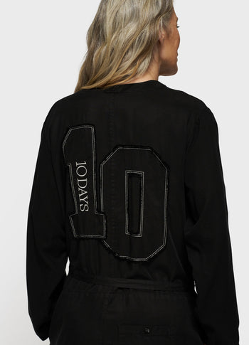 comfort jumpsuit tencel | black