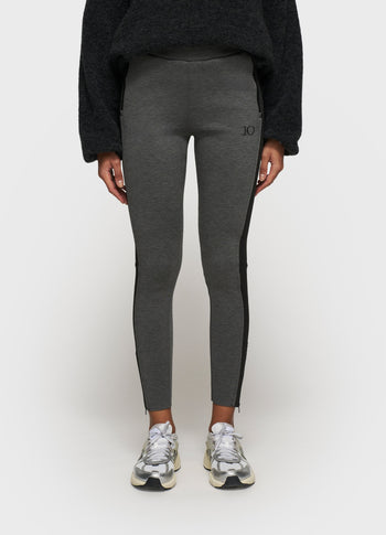 easy fitted pants scuba contrast | antra melee