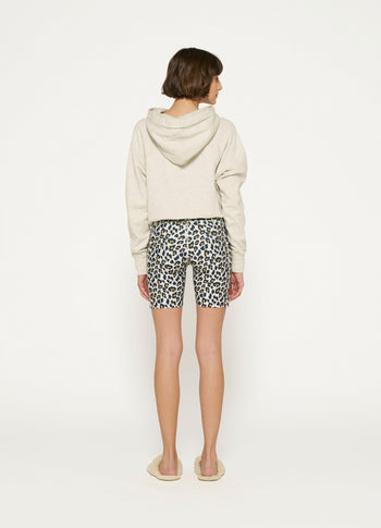 cycling shorts leopard | bone