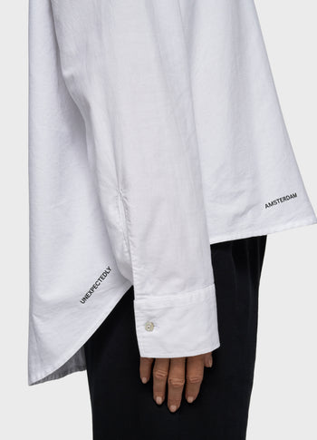 THE PIQUE SHIRT | white