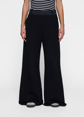 THE WIDE JOGGER | black