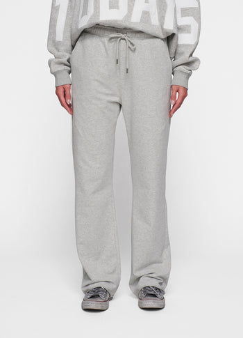 THE STRAIGHT JOGGER | light grey melee