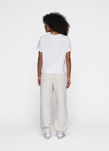 THE PETITE TEE | white