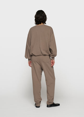 pleated sweater 10 | moonrock