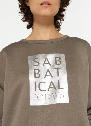 statement sweater sabbatical | dark moss