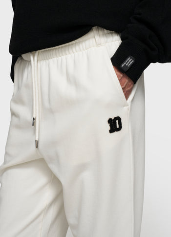 mid jogger 10 | ecru