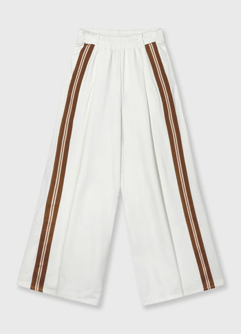 wide pants tape | ecru
