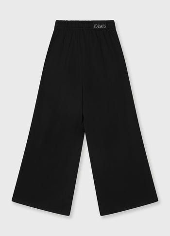 wide pants tape | black