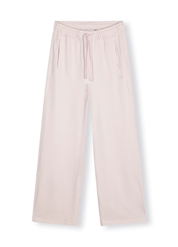 pants washed jersey | pale lilac