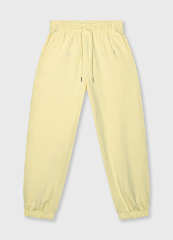 bar jogger logo | pastel yellow