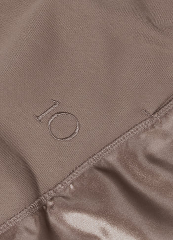 western jogger satin | moonrock