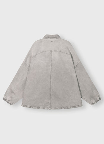 shirt denim | grey wash