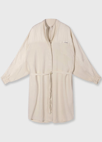 kimono dress tencel | light earth