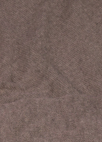 slim knit sweater | moonrock