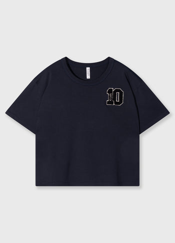 thick cotton tee 10 | dark navy