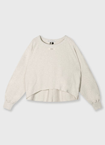 LA sweater | soft white melee