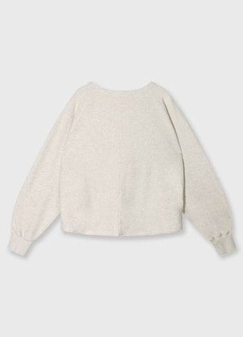 LA sweater | soft white melee