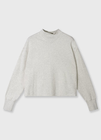petit sweater curly 10 | soft white melee