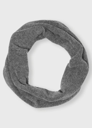 round hairy knit scarf | antra melee