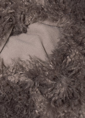 furry scarf | moonrock