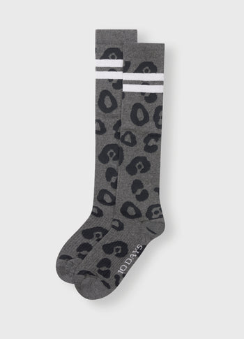 knee socks leopard | antra melee
