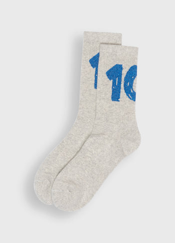 socks 10 | light grey melee