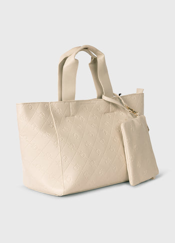 shopper monogram | pearl