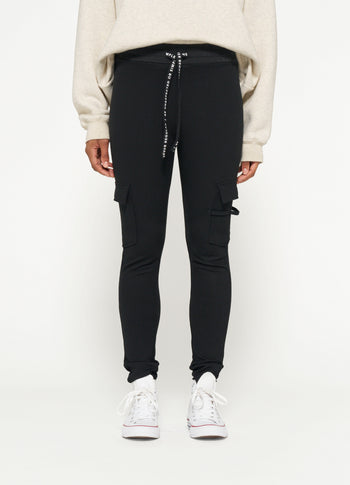 THE CARGO LEGGINGS | black