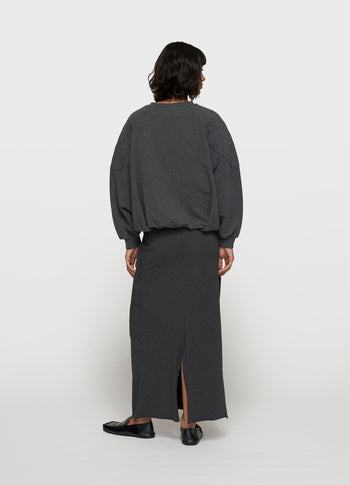 maxi drape skirt | antra melee