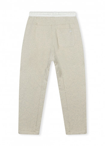 THE STATEMENT JOGGER | soft white melee