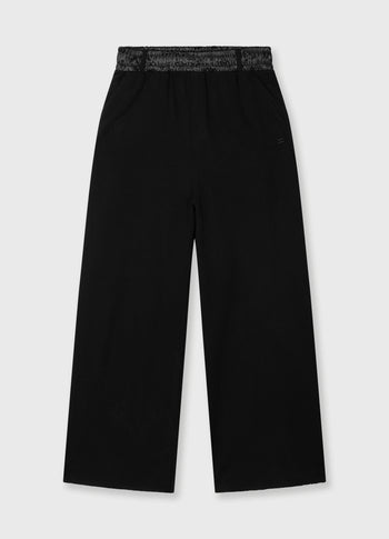 THE WIDE JOGGER | black