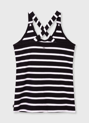 THE WRAPPER STRIPE | black/white