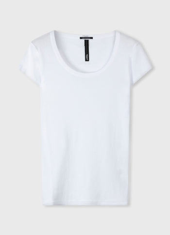 THE SLIM FIT TEE | white