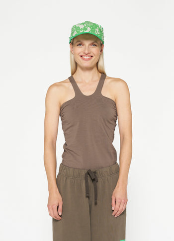 sporty wrapper | dark moss