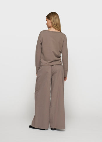 easy logo sweater | moonrock