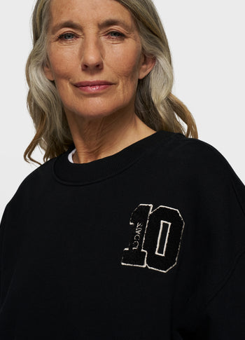 cropped sweater 10 | black