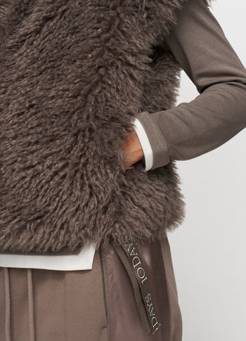 the Bobbie gilet | moonrock