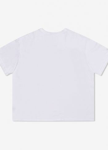 Human heavy jersey tee | white