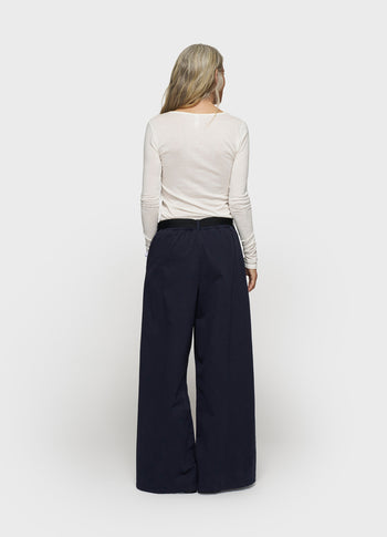 extra long sleeve tee modal | ecru