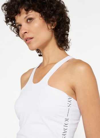 sporty wrapper | white