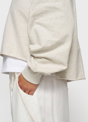 LA sweater | soft white melee