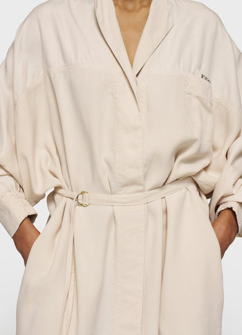 kimono dress tencel | light earth